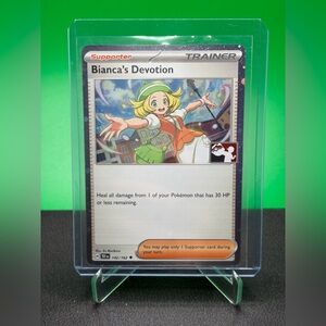 Bianca's Devotion Prize Pack Cosmos Holo Pokémon Trainer Card